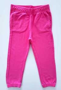 Różowe spodnie dresowe Smyk Cool Club 98