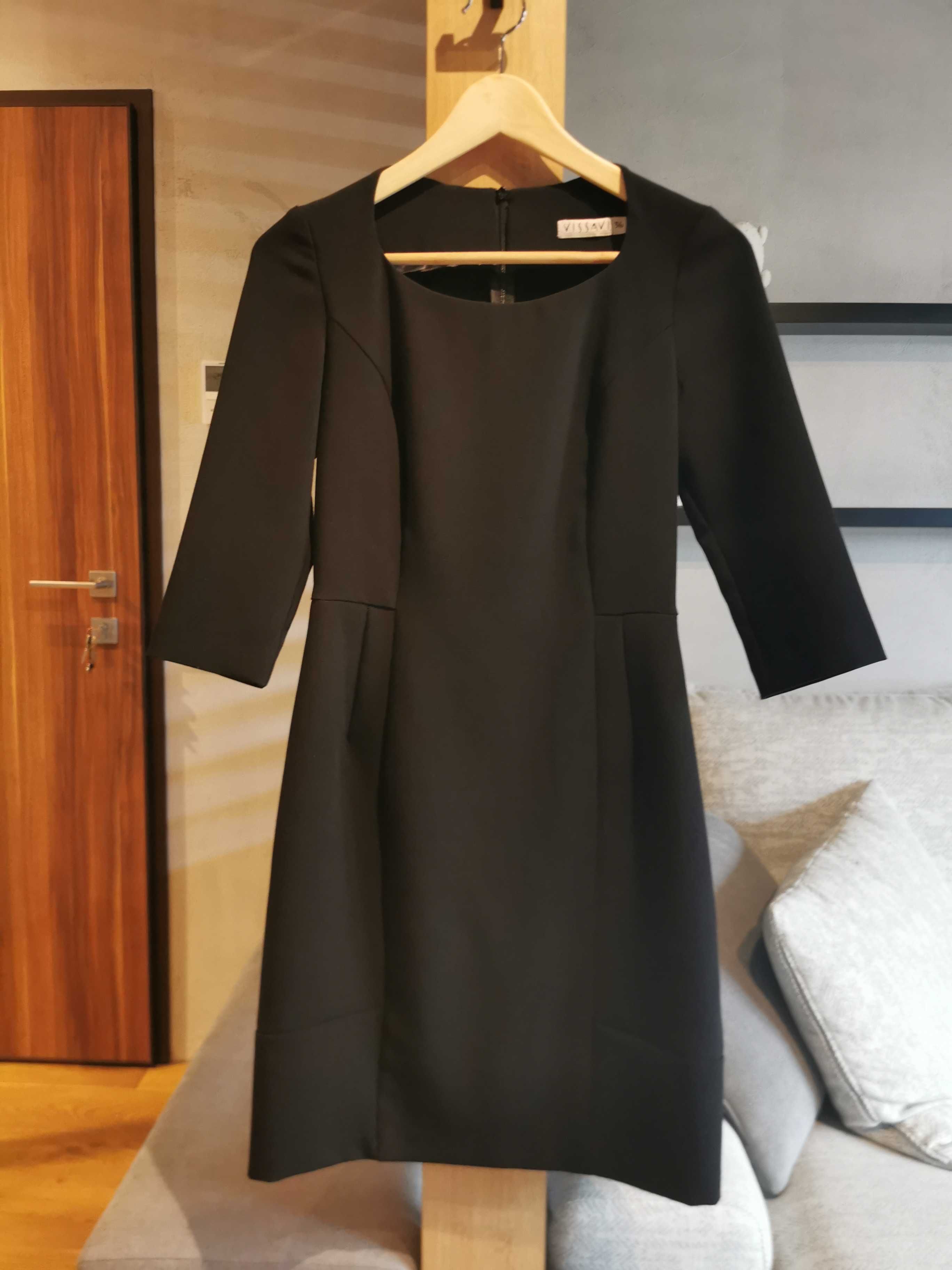 Mała czarna sukienka Vissavi rozmiar 36