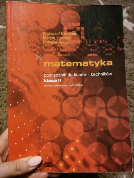 Podrecznik matematyka klasa 2 ponadgimnazjalna