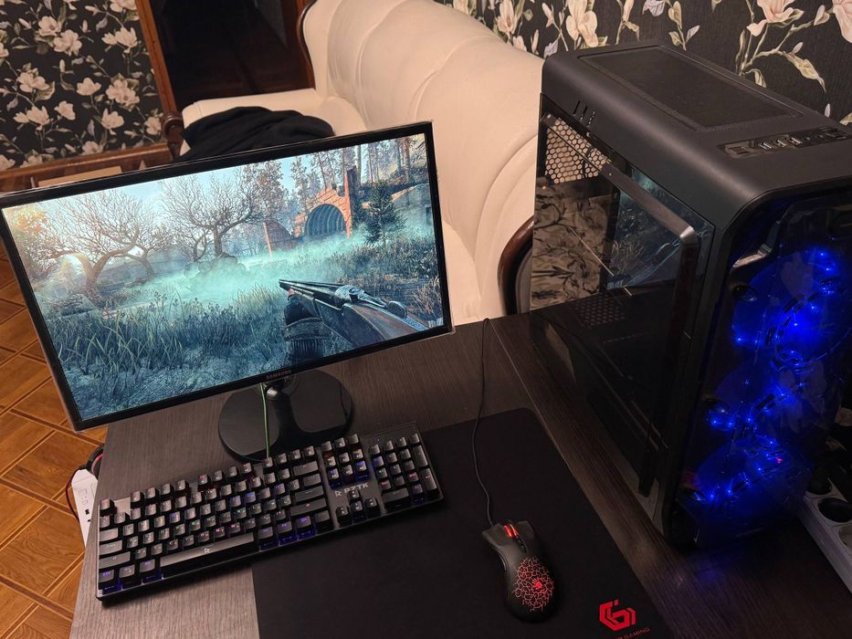 Ігровий комп'юьтер системний блок ryzen am4 rx 580 8 gb