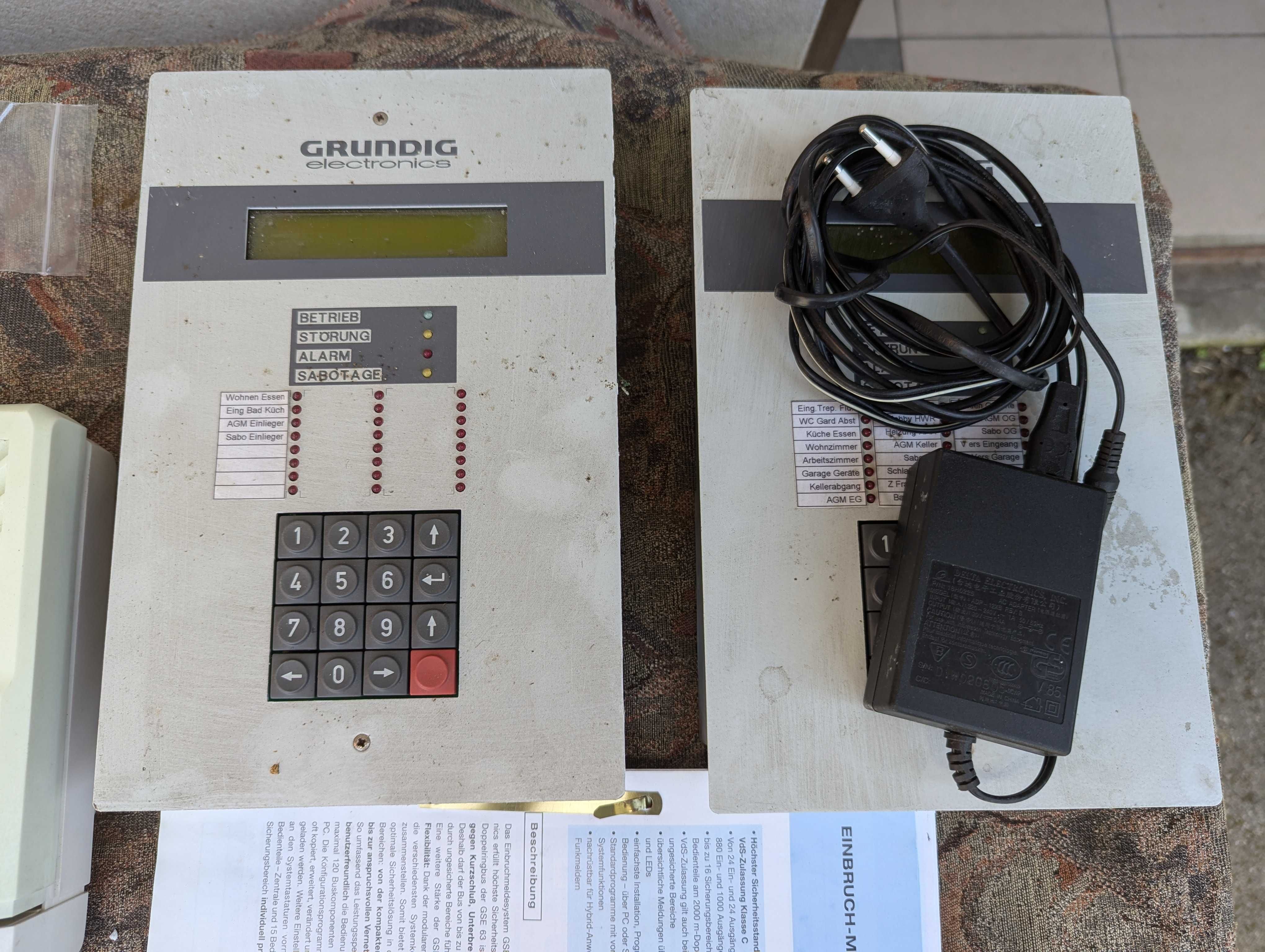 Centrala alarmowa Grundig