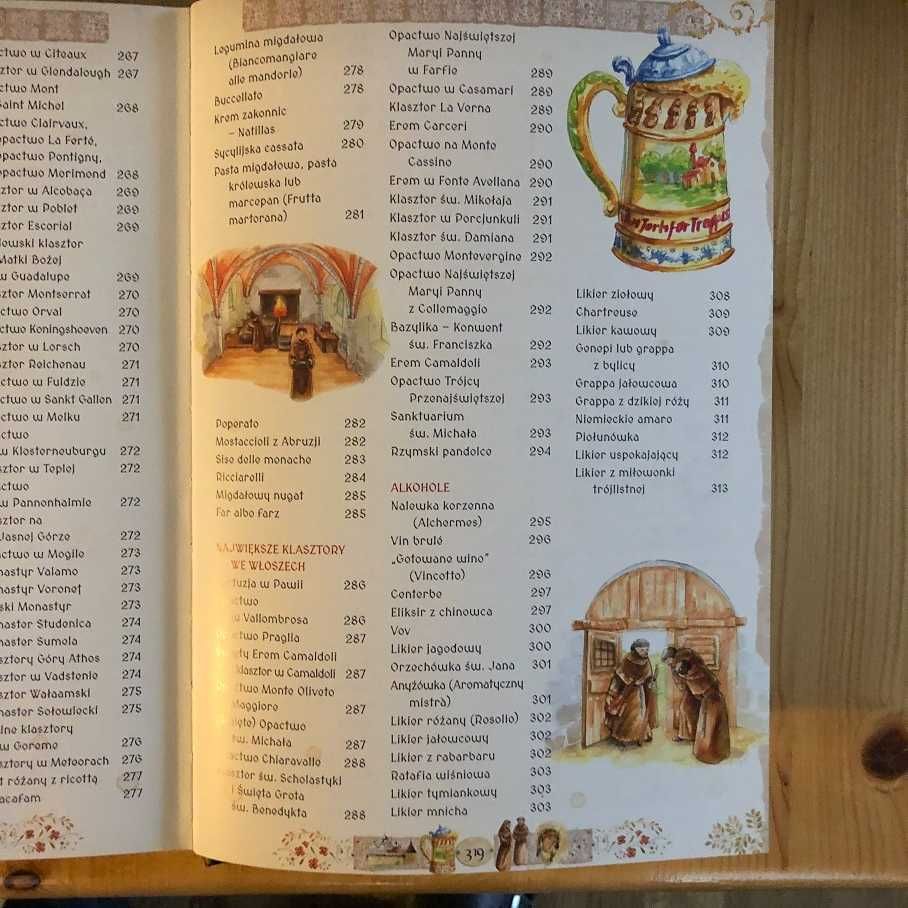Chleba naszego powszedniego, klasztorne recepty, (potrawy, nalewki)
