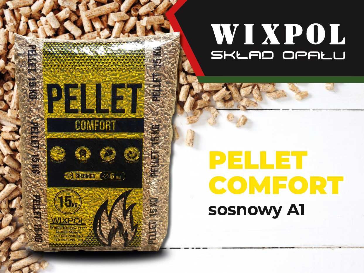 Pellet DANKROS, WIXPOL Skład Opału