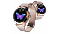 ZEGAREK sportowy Smartwatch damski kroki puls różowy