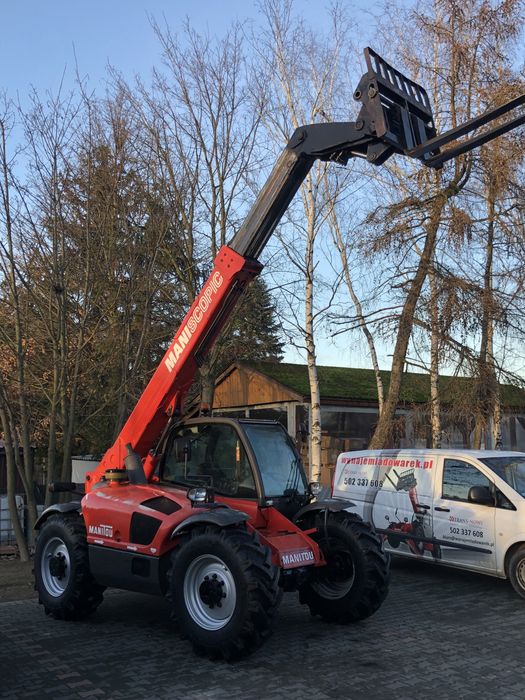 Wynajem ladowarki teleskopowej - JCB - MANITOU - MERLO