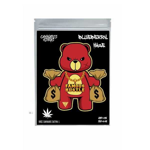 100G Susz BLUEBERRY Haze 49% Susz Konopny CBD MOC 100 GRAM naturalne