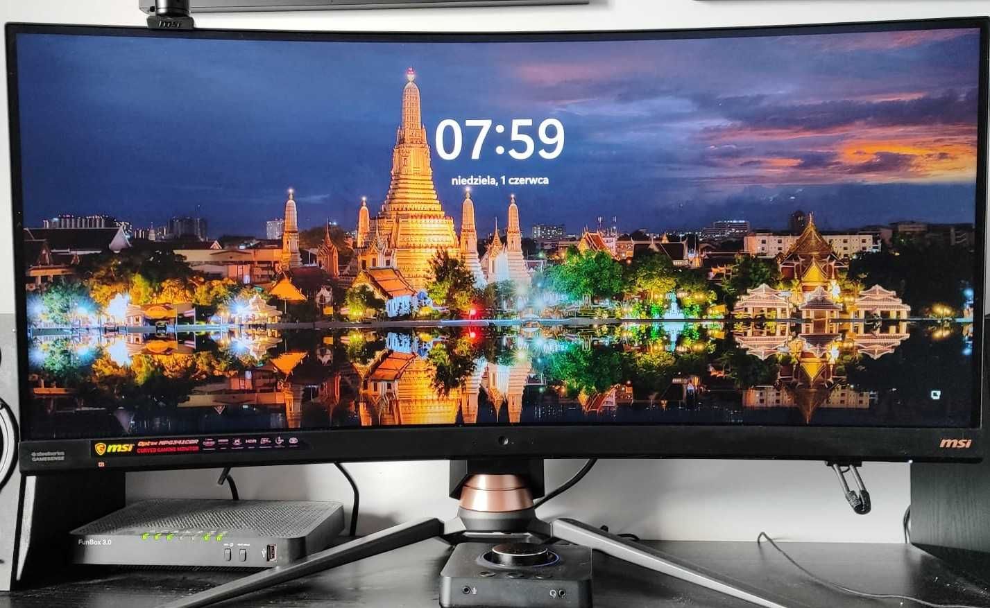 Monitor dla graczy MSI Optix MPG341CQR Curved