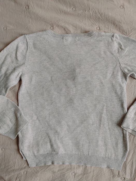 Sweterek jednorożec odwracane cekiny h&m 110 116