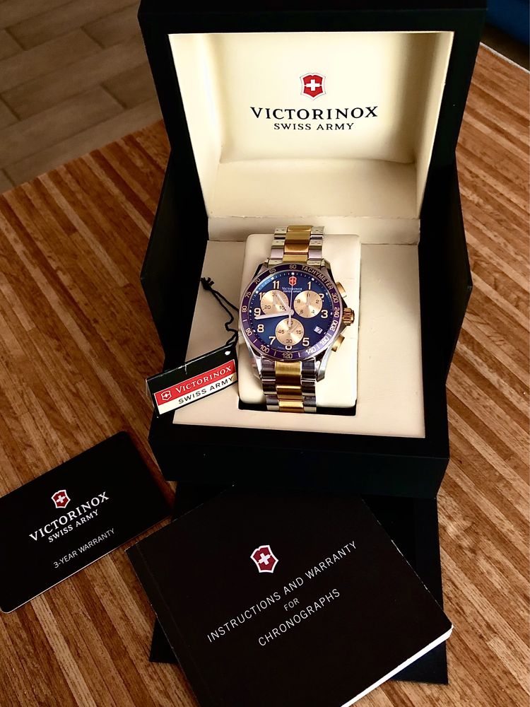 Швейцарские часы VICTORINOX, Hronograph. 41 mm.Original.