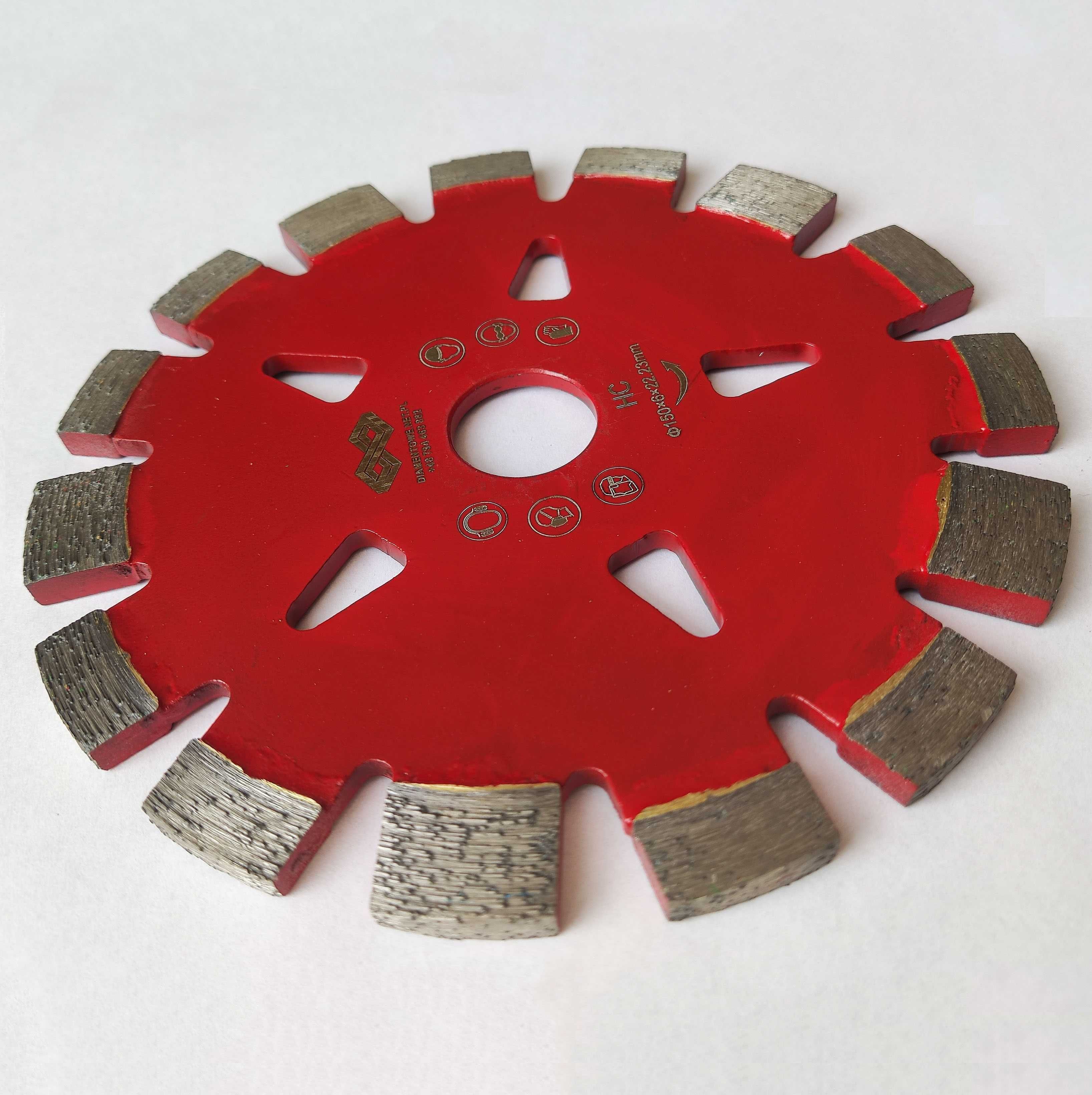 Frez do betonu 150 x 6 mm wycinania rowków w betonie nacinania linii