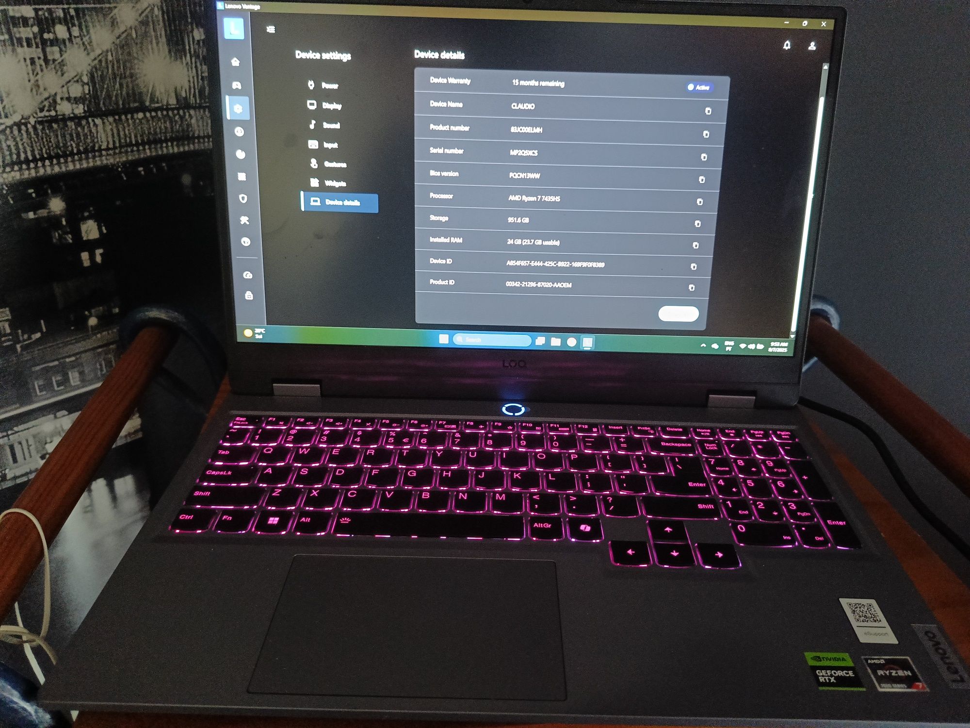 Lenovo LOQ Gaming 15ARP9-768