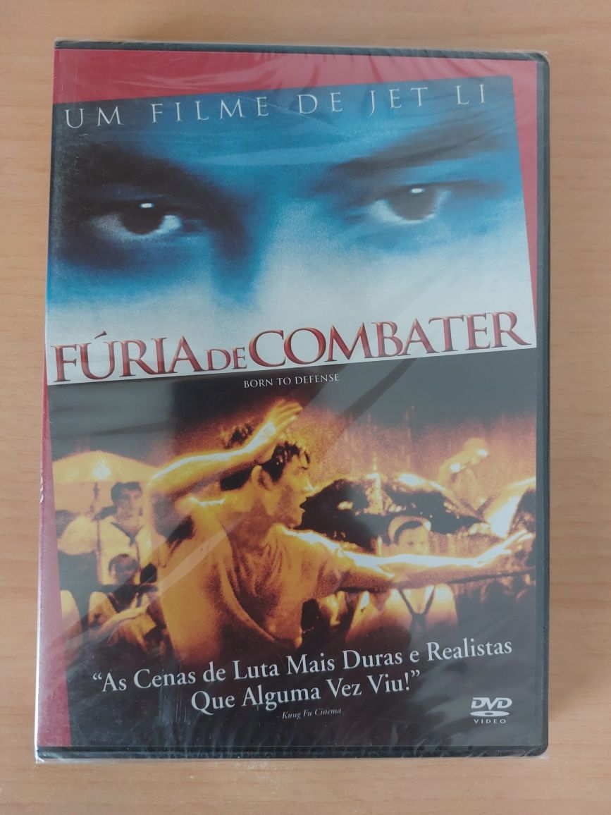 DVD Novo e Selado - Fúria de Combater ( Jet Li)