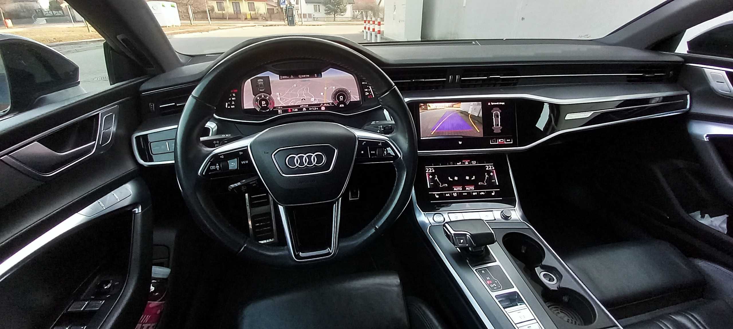 Audi A7 50TDI Quattro S-line Pakiet S7 Virtual B&O Matrix 20" Zamiana