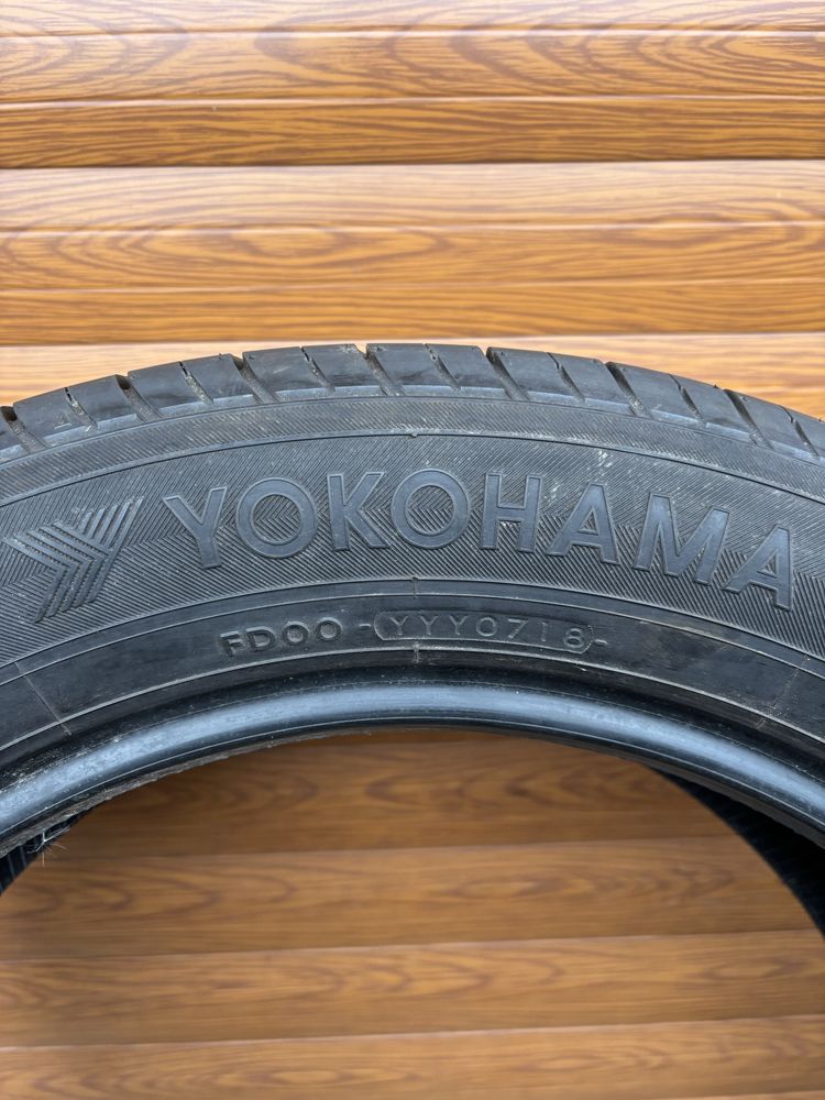 225/55/18 Yokohama 2 opony letnie 7.37mm 2018r wysyłka!