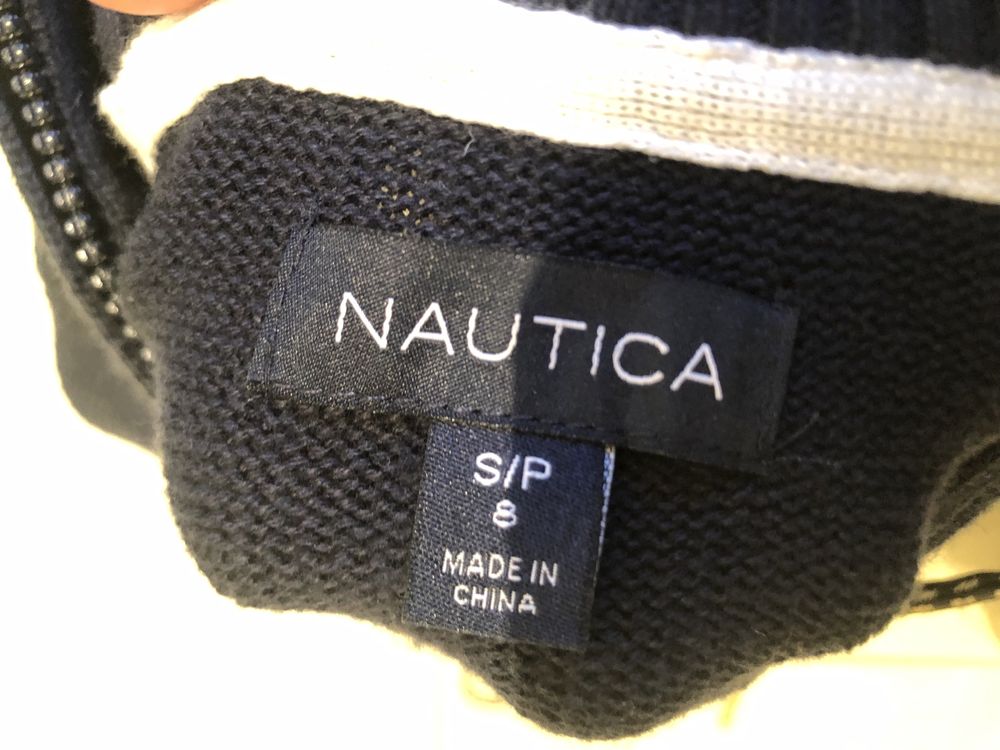 Sweter dziecięcy Nautica-8 lat -128 cm.