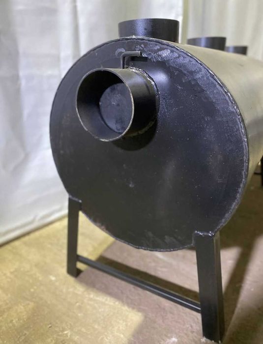 • 65кВт! 6 мм! Обдув! Теплогенератор Печь Буржуйка Булерьян ТИП 04/05