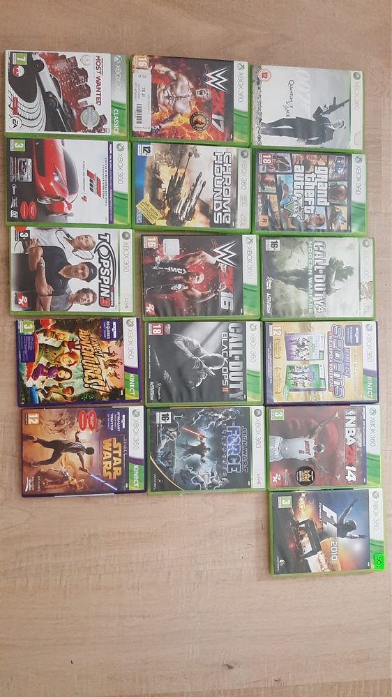 Xbox 360 z kinectem plus 16 gier