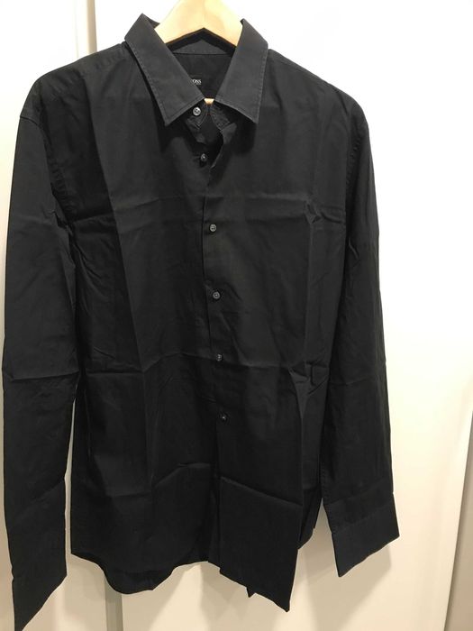 Camisa Boss Preta Regular Fit 44