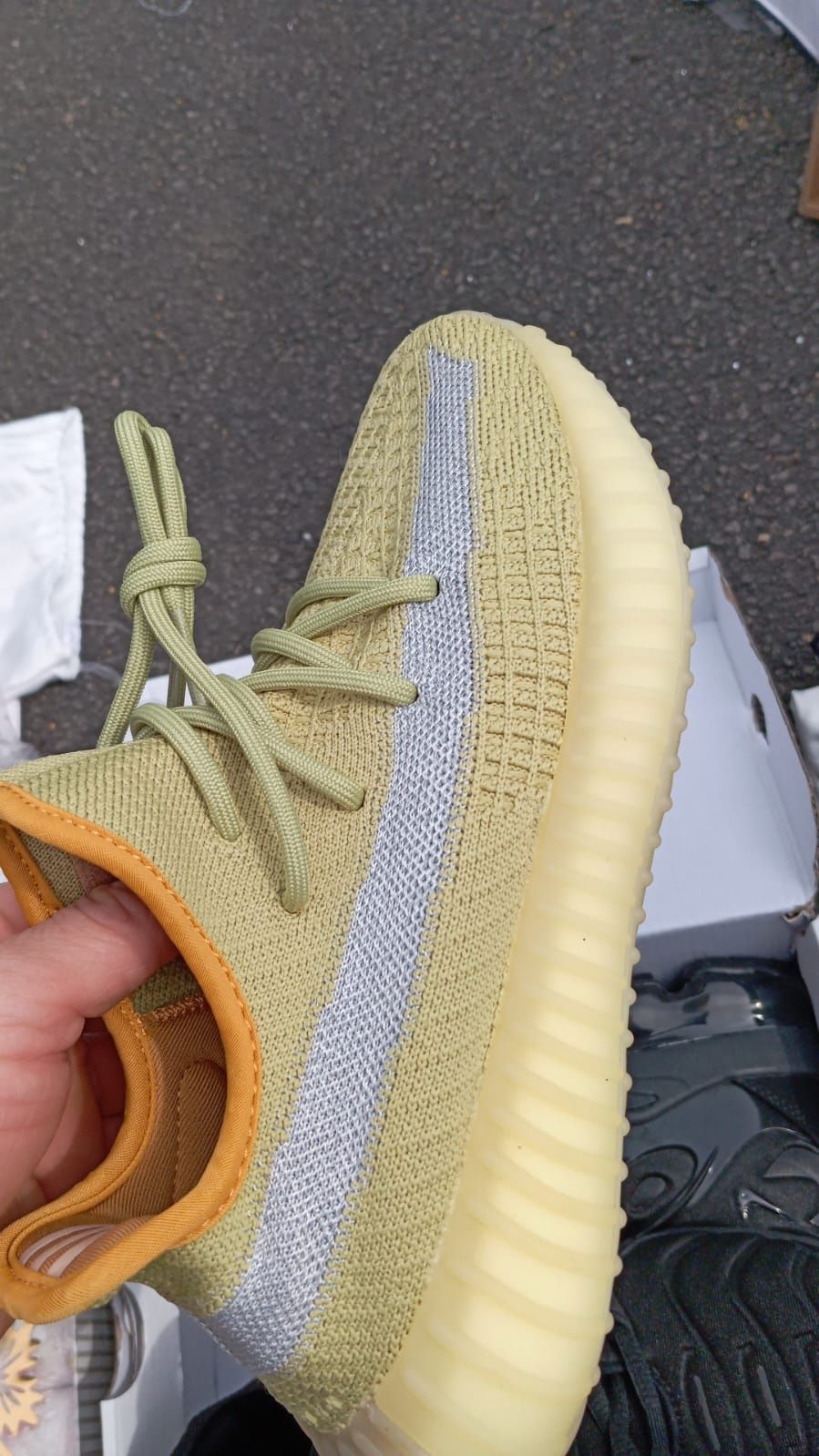 Adidas / ADIDAS YEEZY BOOST 350 V2 Citrin