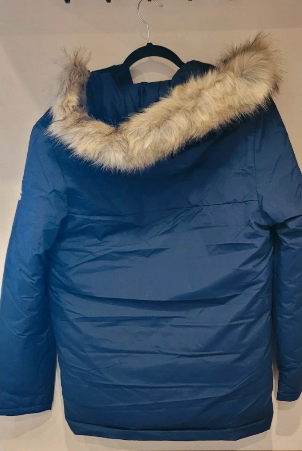 Kurtka zimowa/Parka Adidas,Granatowa, roz. S