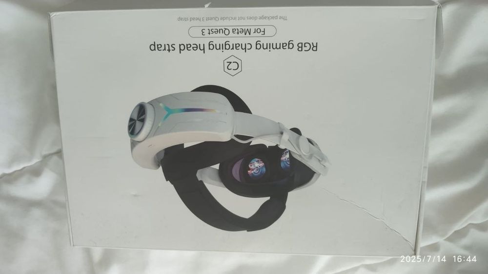 RGB gaming charging head strap