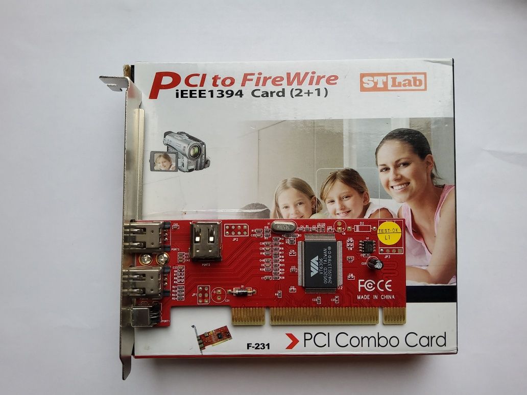 Контроллер FirеWirе PCI IEЕЕ 1394 
IEЕЕ 1394 (FirеWirе