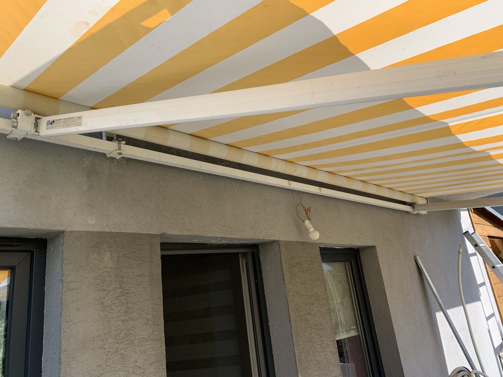Markiza zewnetrzna 3,4 *2,7 m w paski