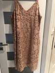 H&M Elegancka koronkowa sukienka 46/48 Nude Nowa Boska