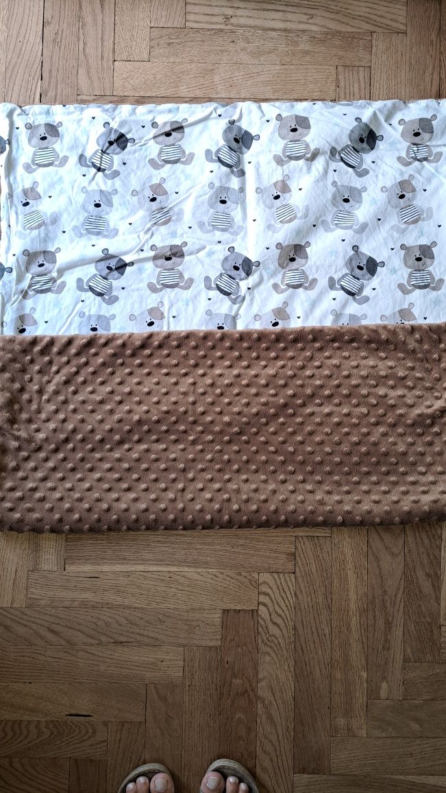 Kolderka/kocyk + 2 szt poszewek 75x100