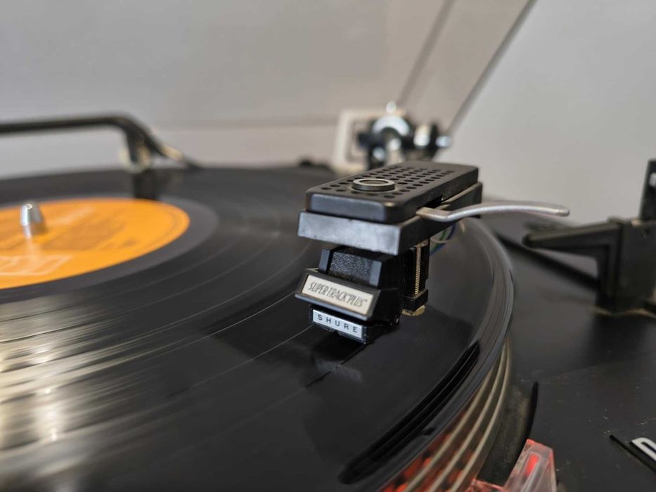 Gramofon DUAL 604 Audiofilski Wkładka SHURE V15  Direct Drive Vintage