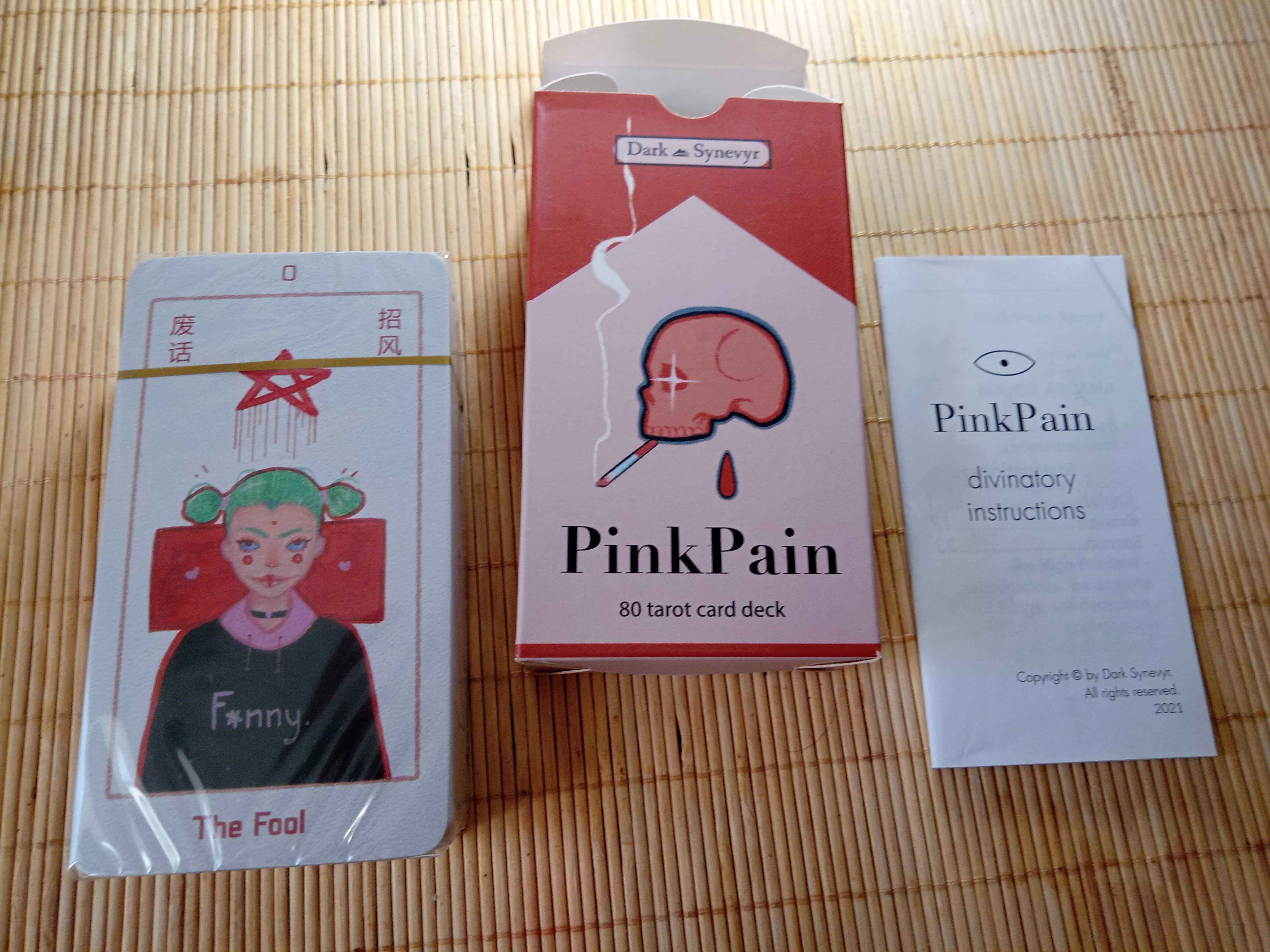 Таро Pink Pain Tarot магические  Dark Synevyr