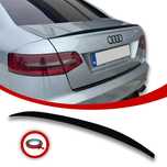 Audi A6 C6 Lotka Dokładka Spoiler Tylny Czarny Połysk