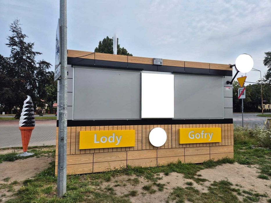 Przyczepa gastronomiczna lody