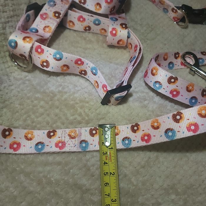 Szelki smycz obroża psa kota set zestaw komplet prezent zwierząt