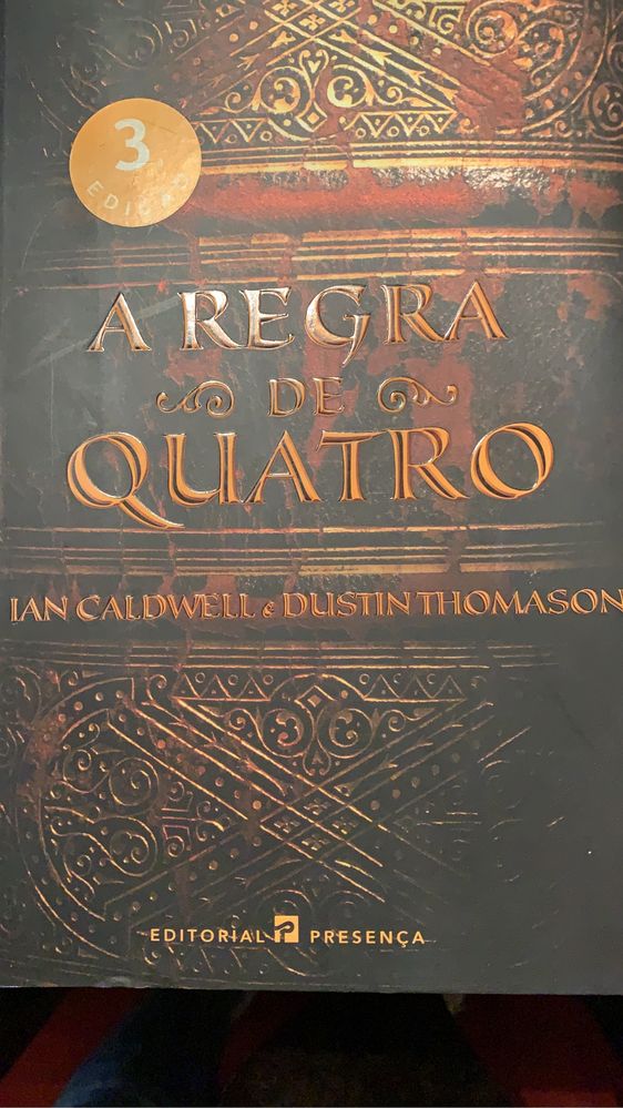 A regra de quatro -  Dustin Thomason