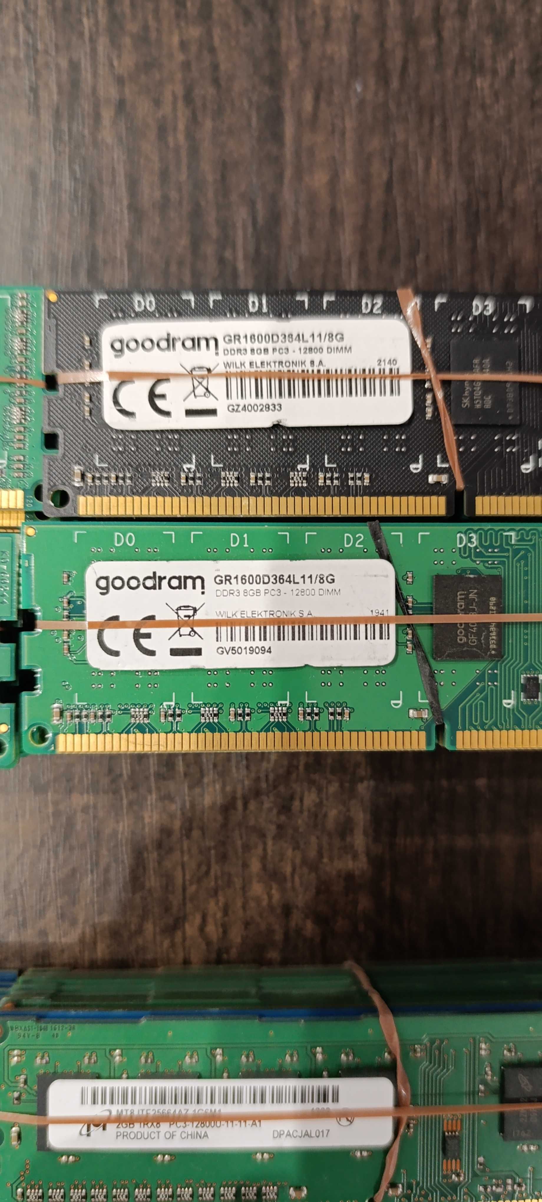 Ram komputerowy DDR4/DDR3 - 2GB/4GB/8GB