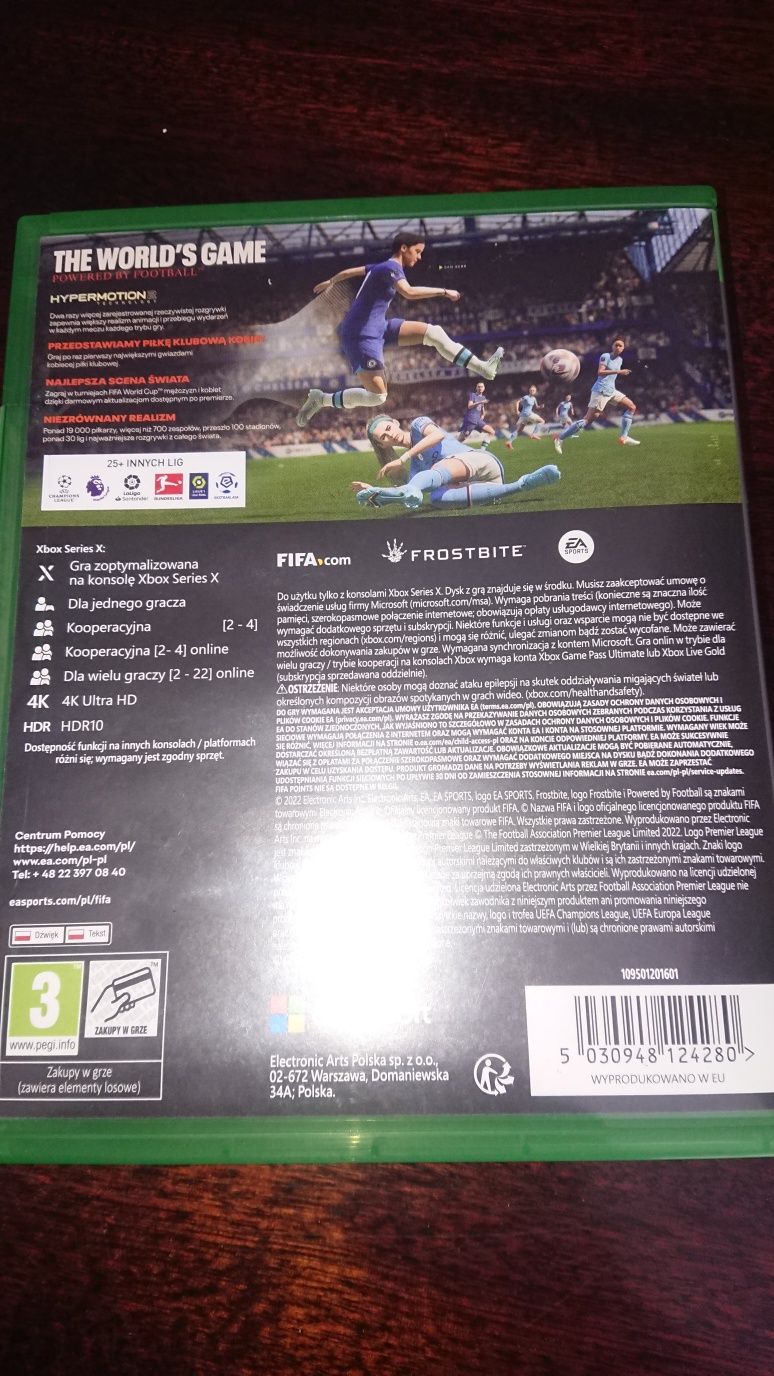 Продам диск FIFA 23 XBOX SERIES X