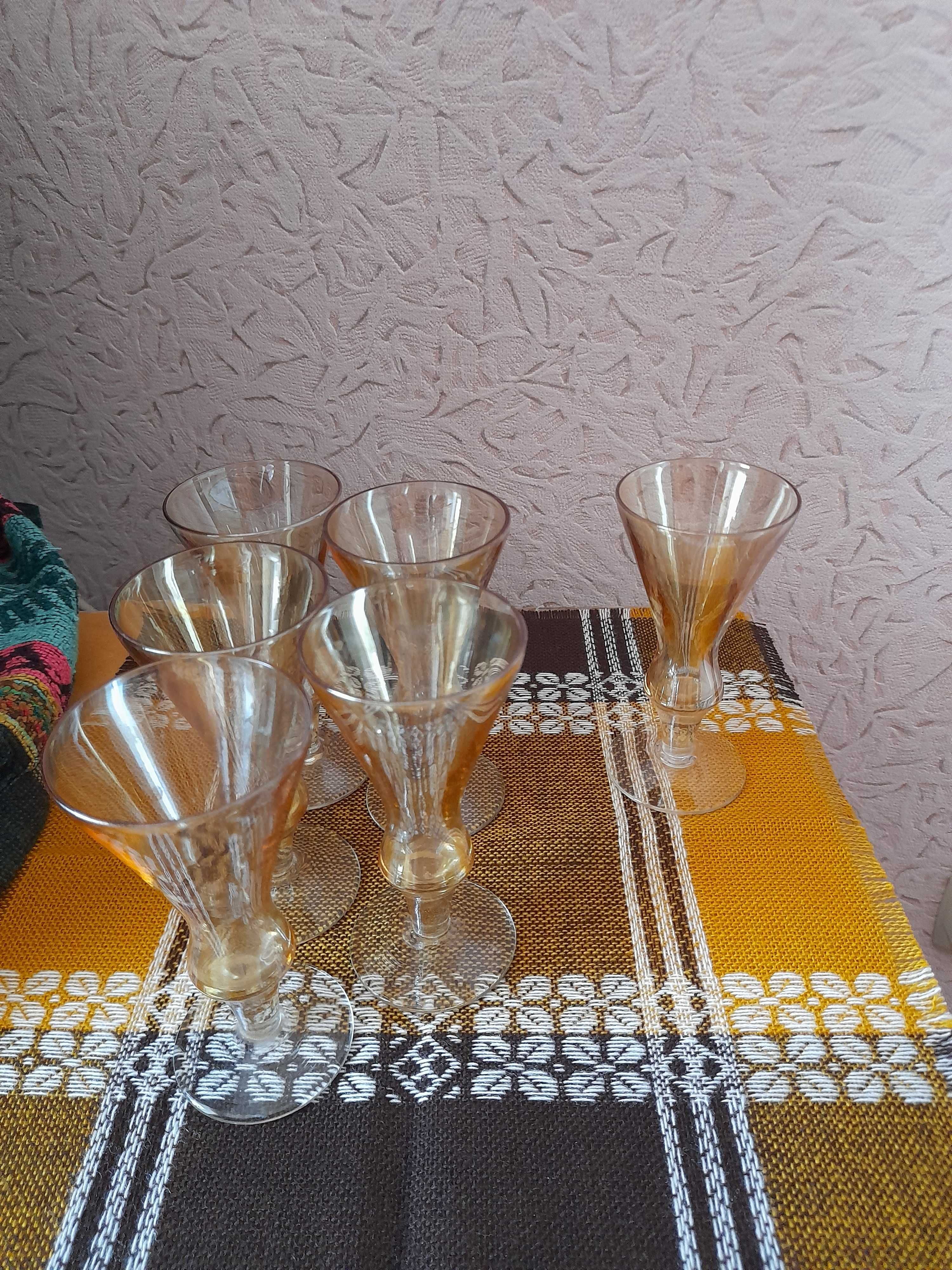 Рюмки Фужеры Бокалы Чехословакия Чехия СССР Цена за 1