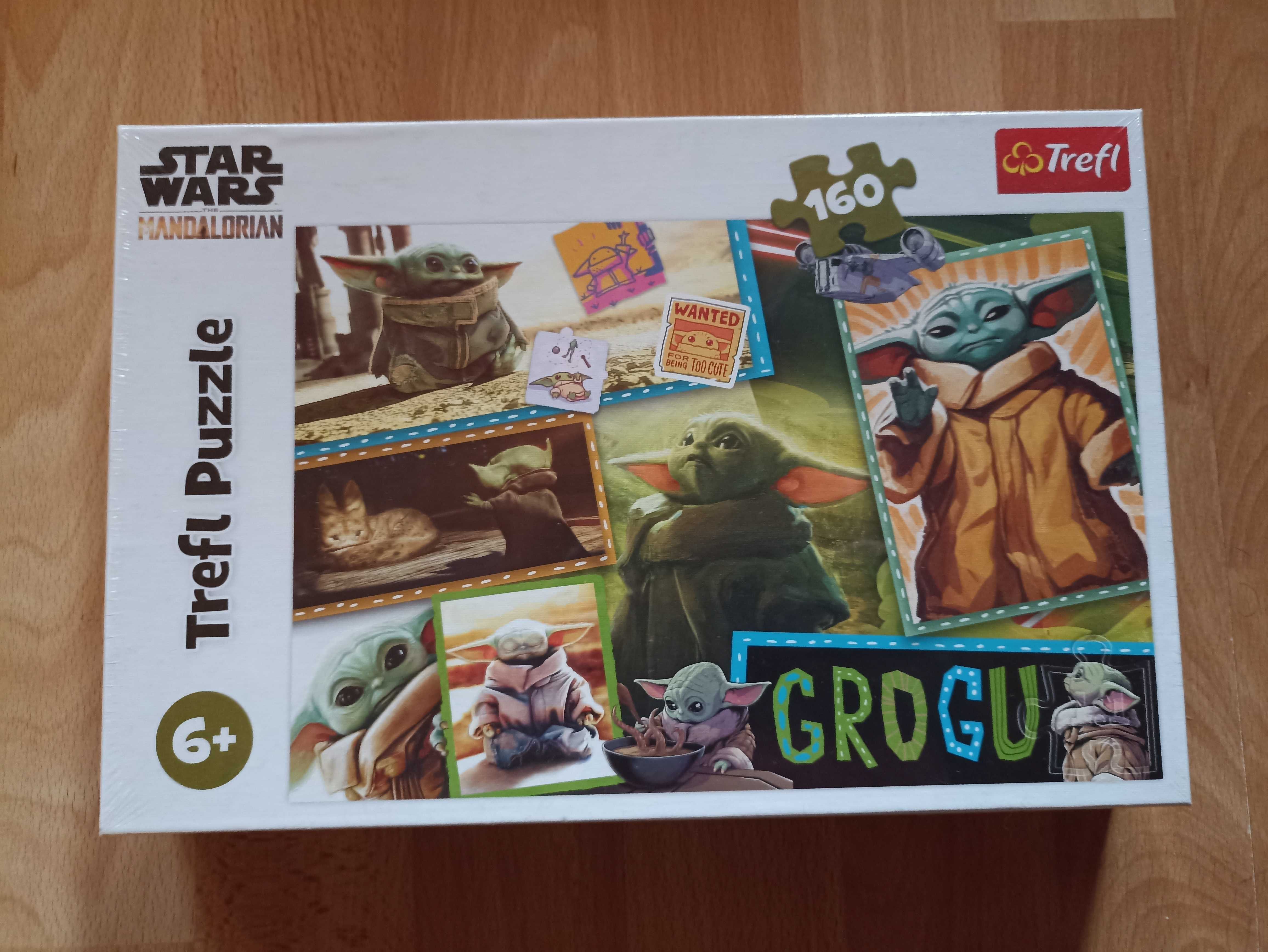 Star Wars, The Mandalorian, puzzle Trefl 160 elementów, Baby Yoda
