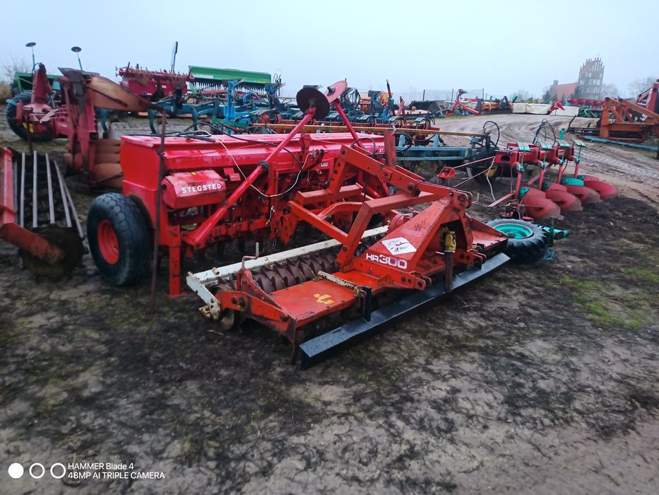 Brona aktywna Agregat uprawowo siewnym  przedsiewny