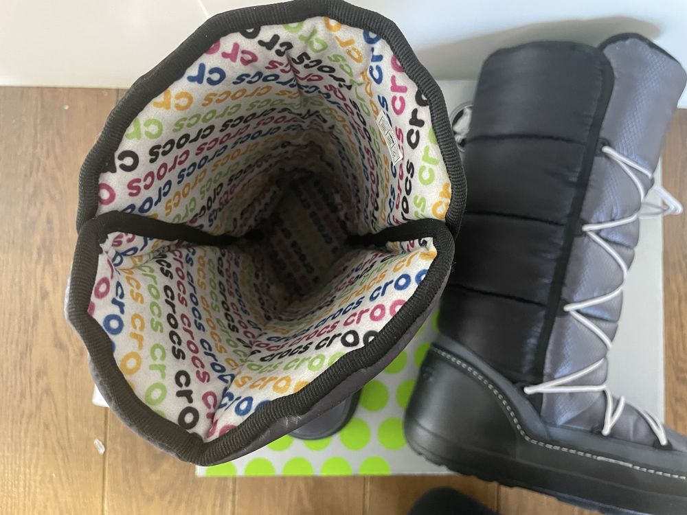 Crocs śniegowce buty typu Moon Boot