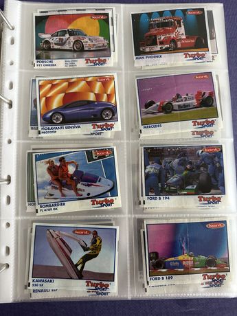 Вкладыши Turbo Sport 1-70 (полная коллекция)