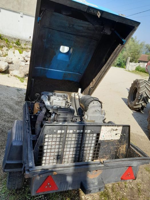 Compressor usado a gasóleo.