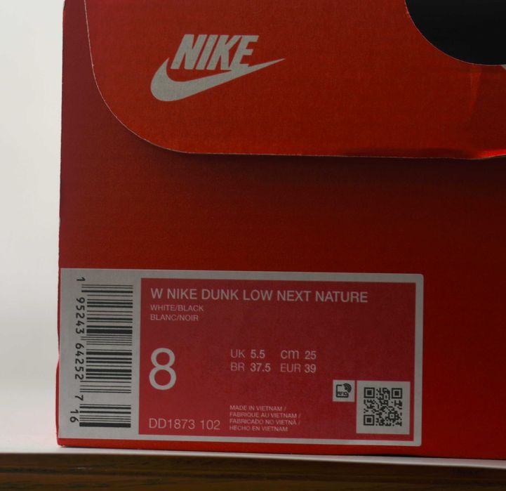 Nike Sneakersy Dunke Low Next Nature DD1873  rozmiar 39