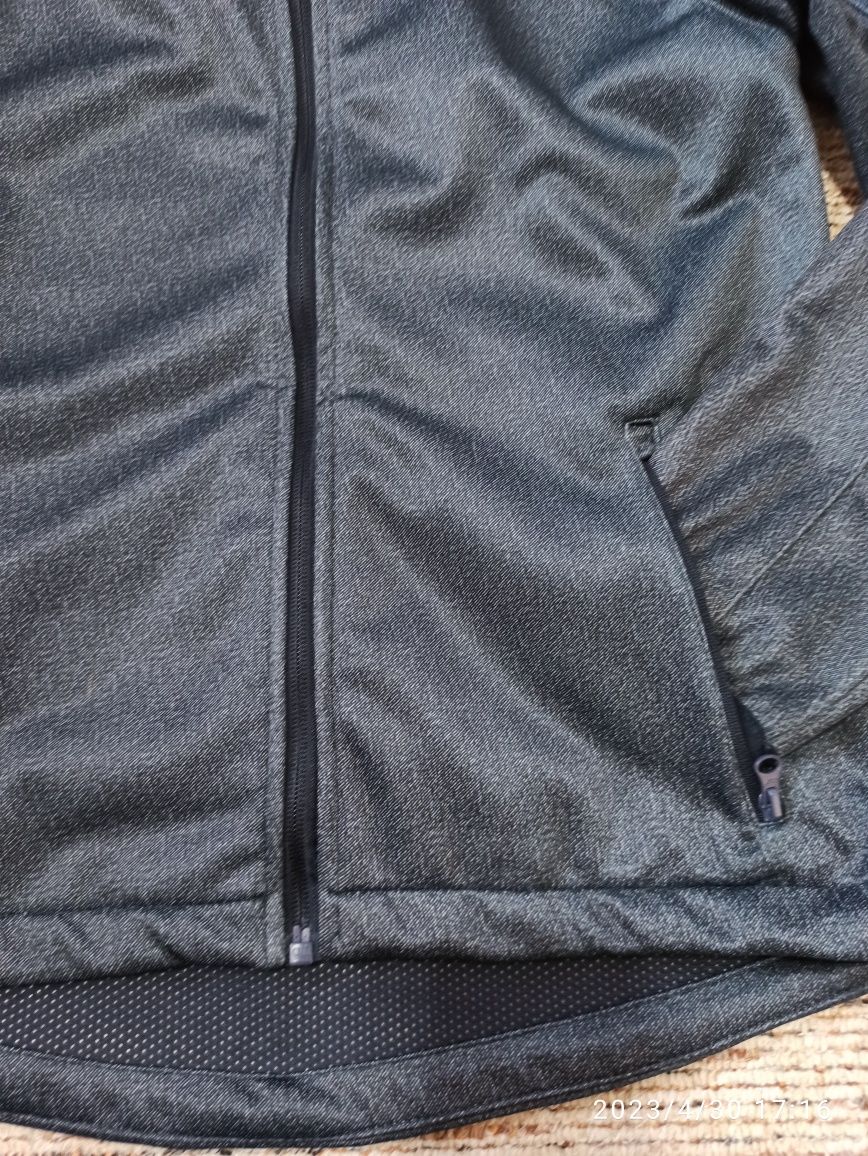 Granatowa kurtka wiosenna jesienna softshell 146/152 dziewczynka