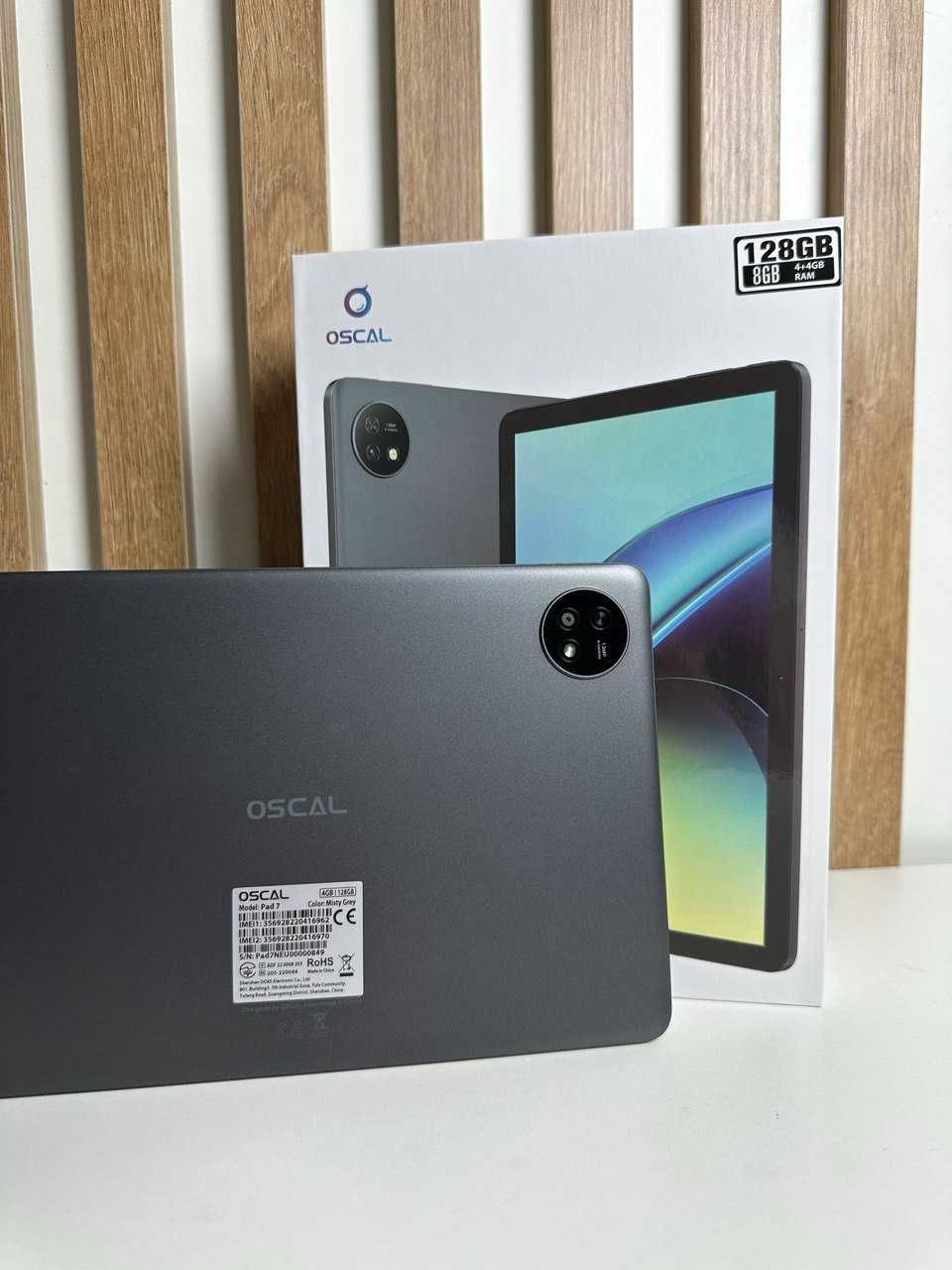 Планшет Oscal Pad 7 4/128GB 4G (Mist Grey) з підтримкою SIM Купити