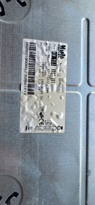 Placa vitroceramica + exaustor gaveta