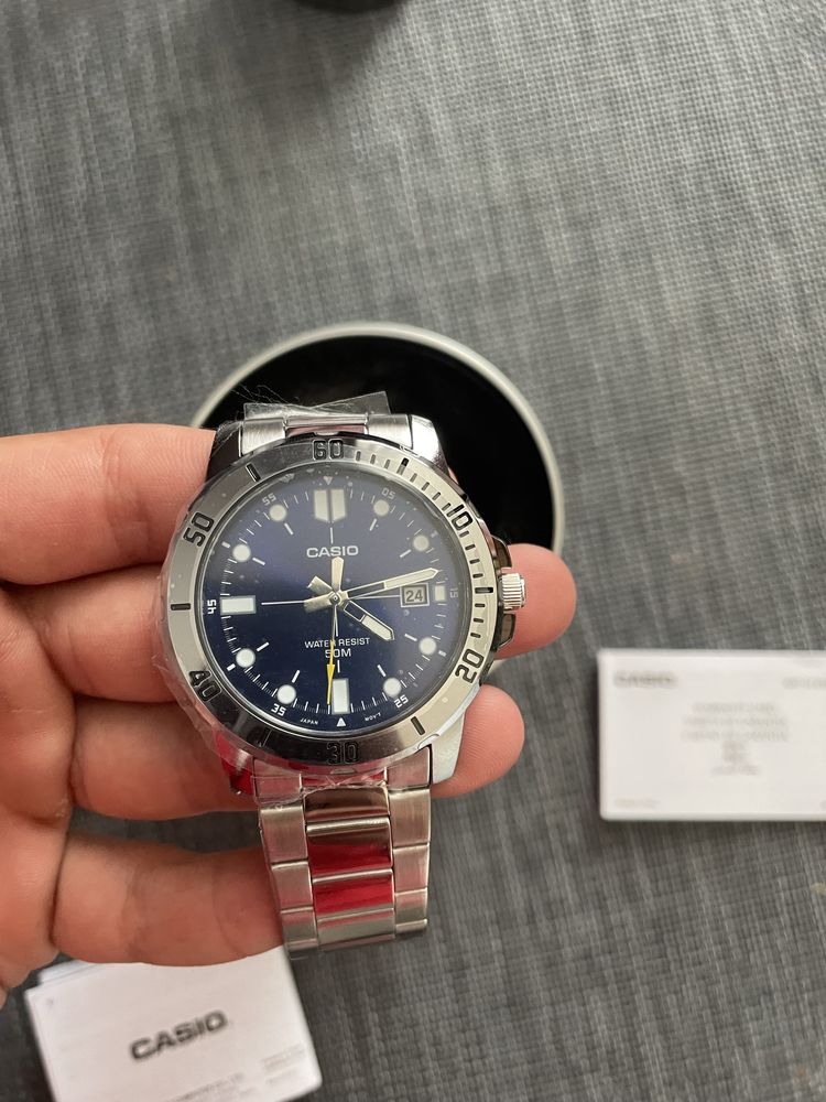 Годинник  casio MTP-VD01D-2EVUDF часи муржские касио чоловічий