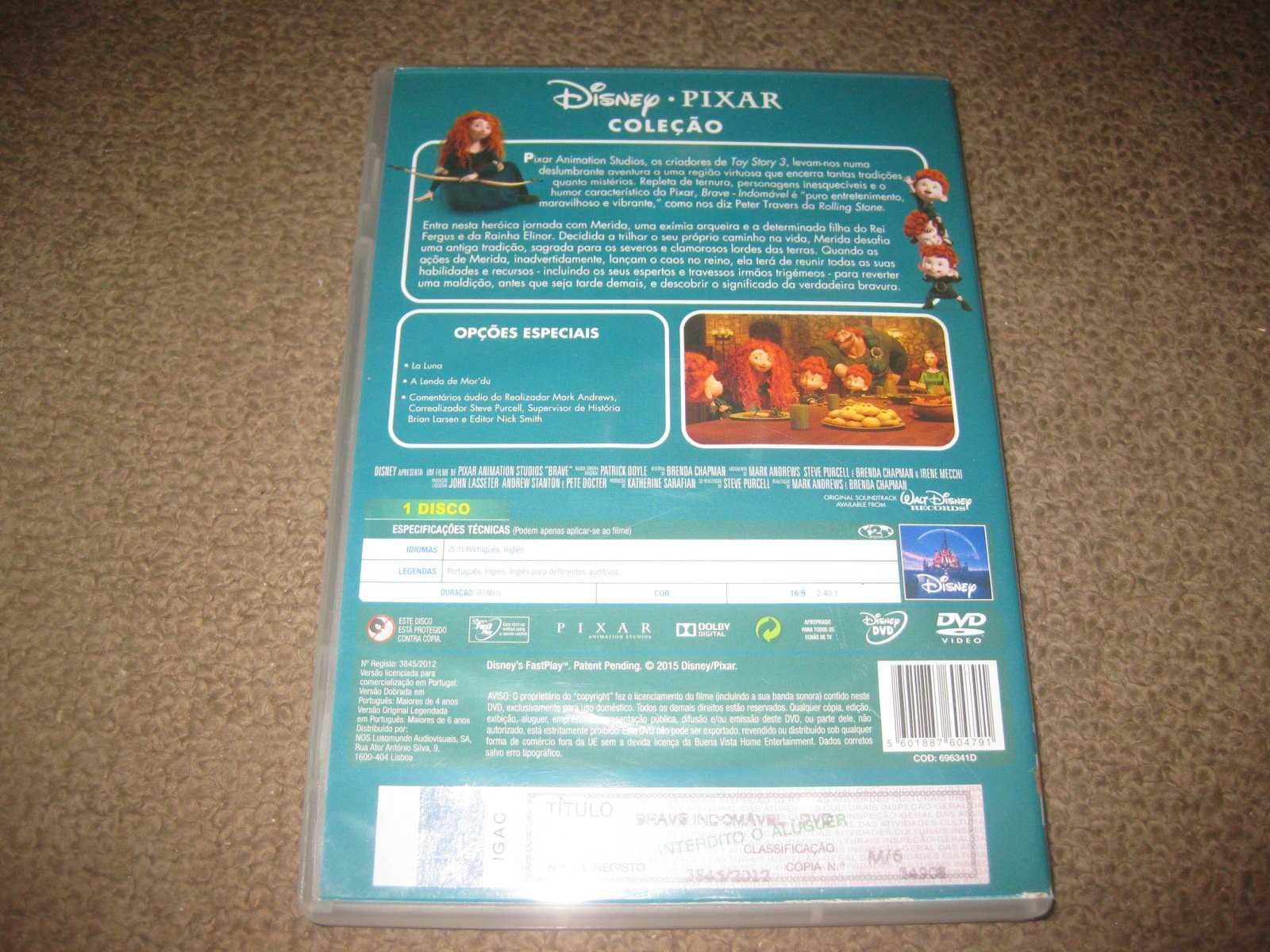 DVD "Brave - Indomável"
