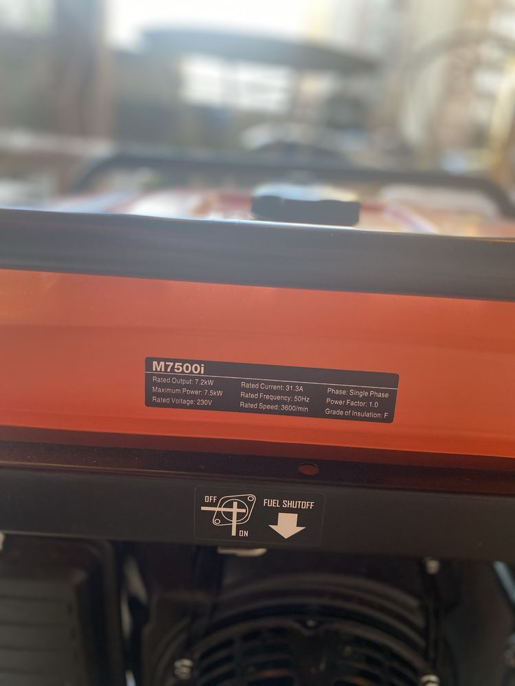 Продам Новый Инверторный Генератор Matari 7.5 Kw